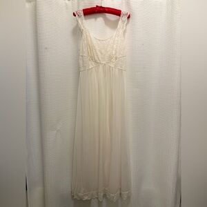 Vintage Vanity Fair - Nylon Nightgown with Lace